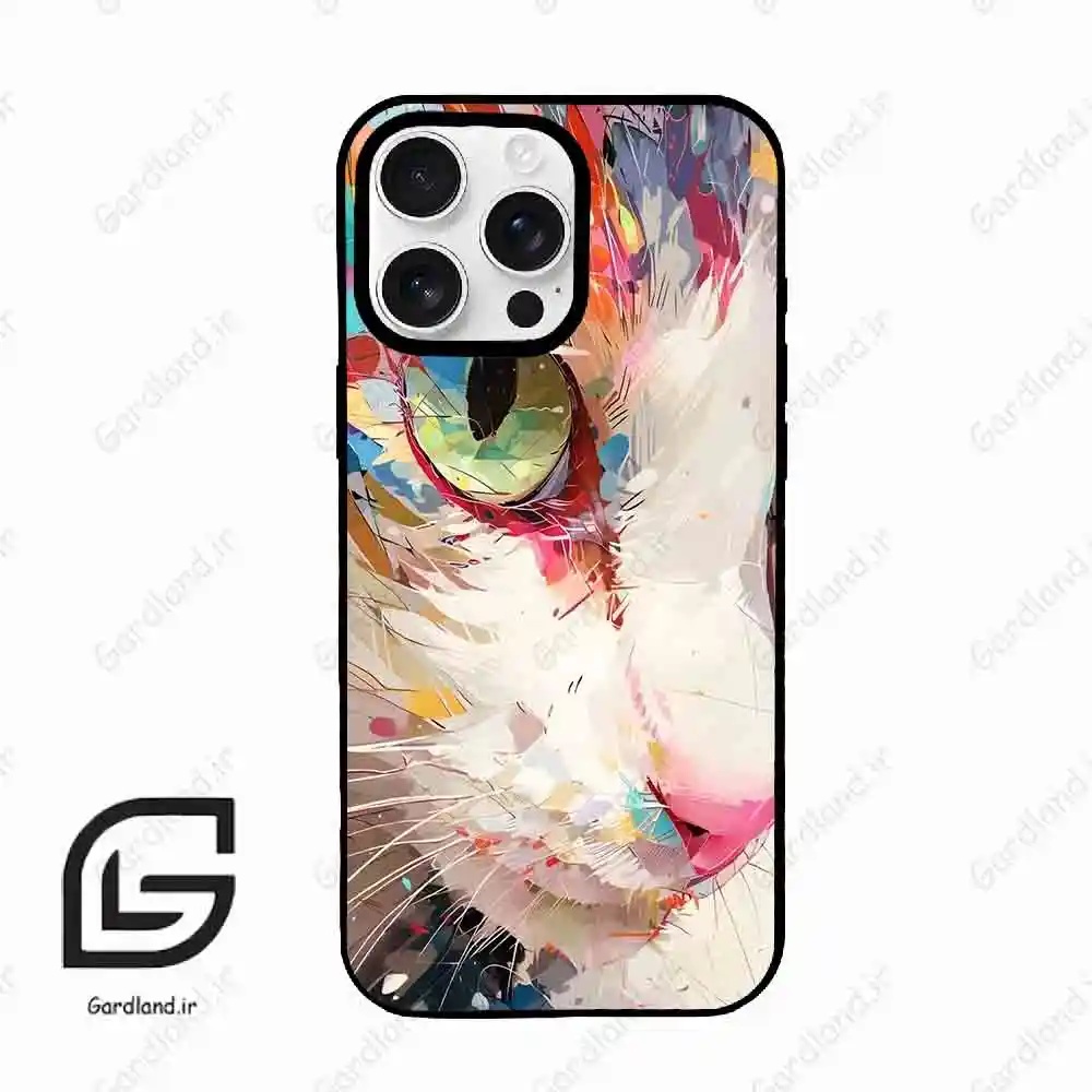 قاب گوشی آیفون 16 پرو Iphone 16 Pro طرح گربه کد 2437