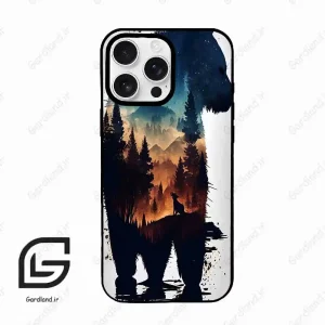 قاب گوشی آیفون 16 پرو Iphone 16 Pro  طرح خرس کد 2449