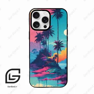 قاب گوشی آیفون 16 پرو Iphone 16 Pro  طرح جزیره کد 2461