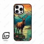 قاب گوشی آیفون 16 پرو Iphone 16 Pro  طرح گوزن کد 2471
