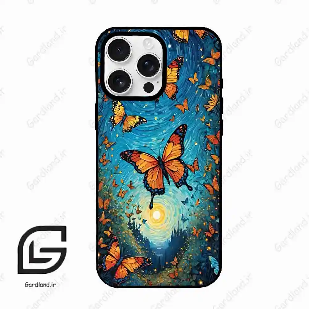 قاب گوشی آیفون 16 پرو Iphone 16 Pro طرح پروانه کد 2479
