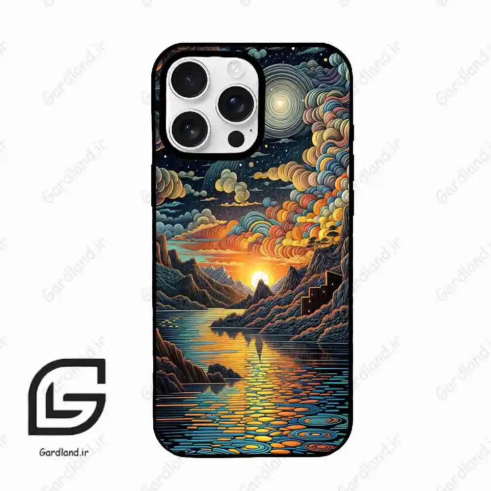 قاب گوشی آیفون 16 پرو Iphone 16 Pro طرح نقاشی کد 2519