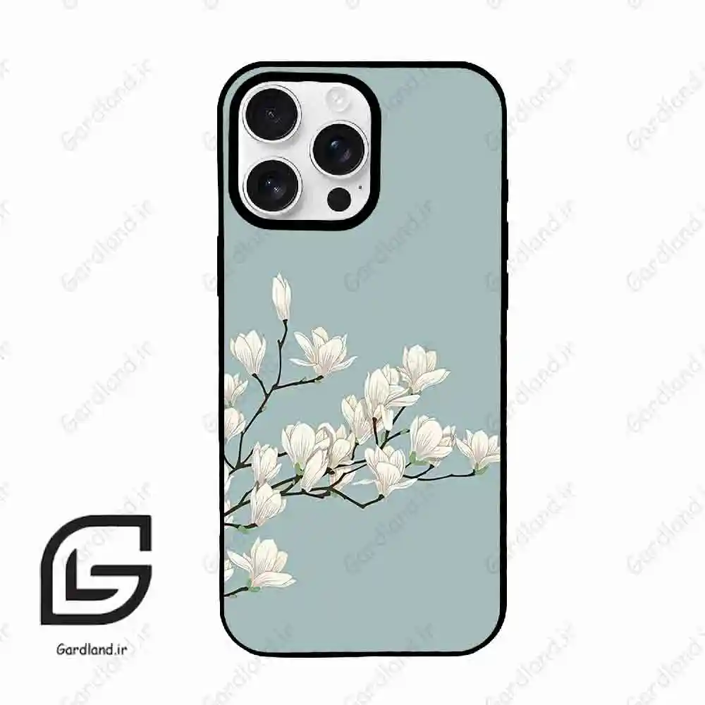 قاب گوشی آیفون 16 پرو Iphone 16 Pro طرح شکوفه کد 2522