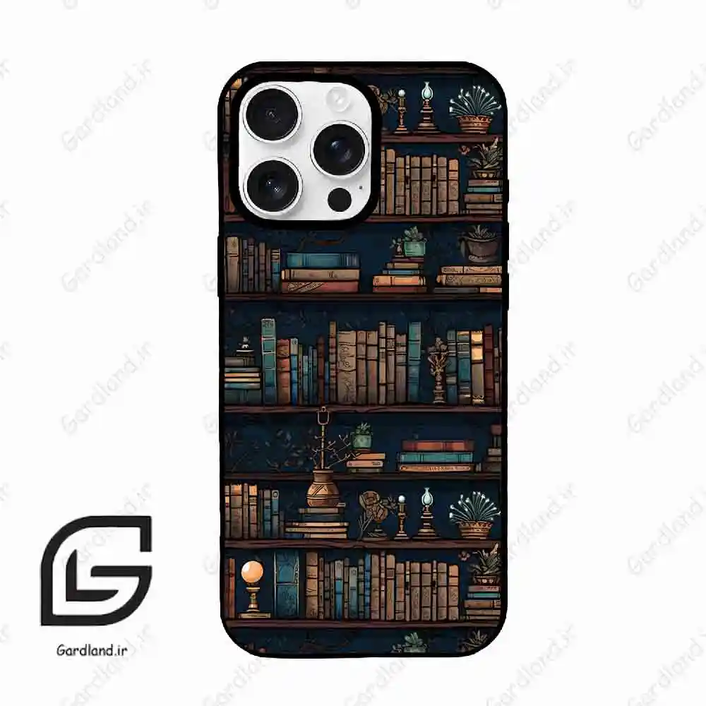 قاب گوشی آیفون 16 پرو Iphone 16 Pro طرح کتابخانه کد 2536