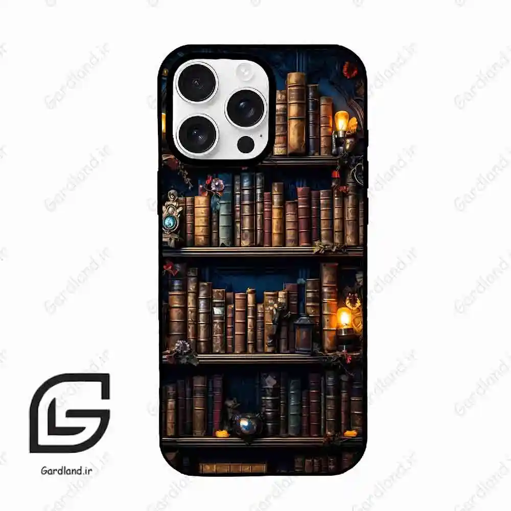 قاب گوشی آیفون 16 پرو Iphone 16 Pro طرح کتابخانه کد 2541