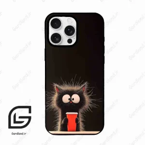 قاب گوشی آیفون 16 پرو Iphone 16 Pro  طرح گربه کد 2580