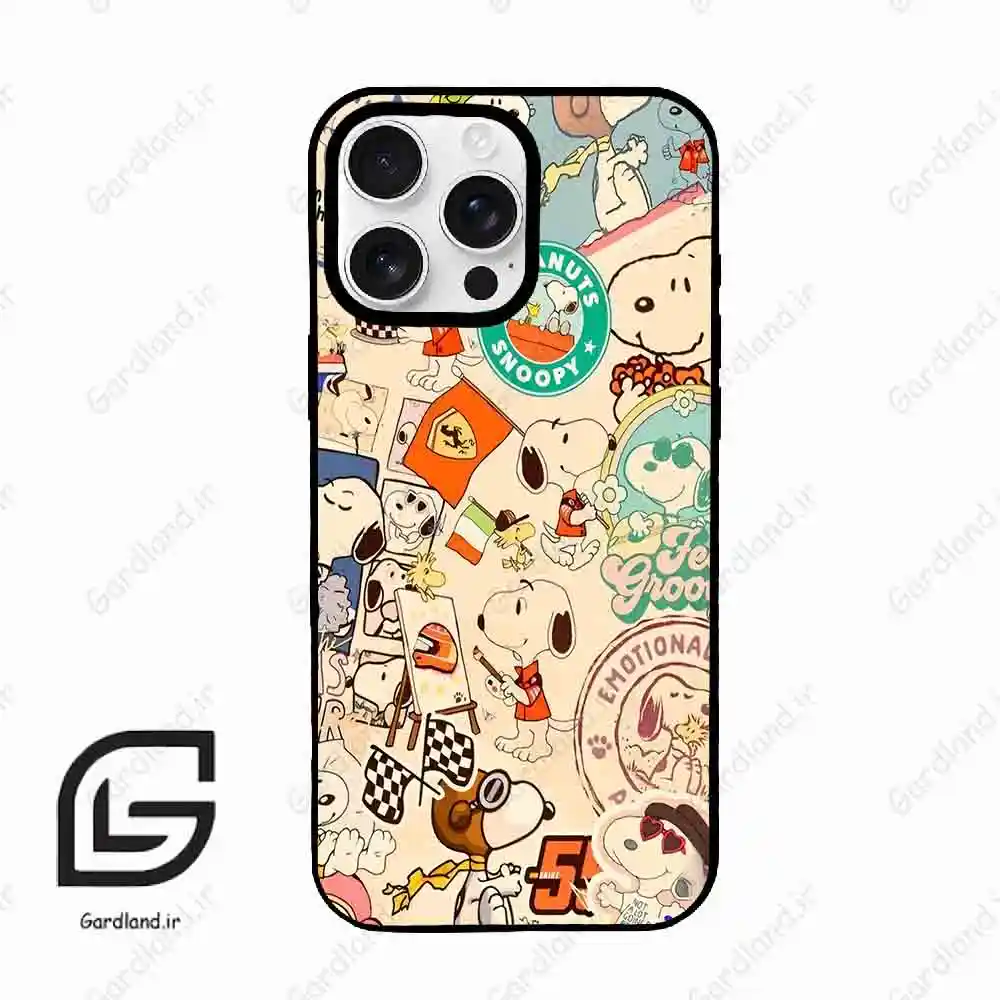قاب گوشی آیفون 16 پرو Iphone 16 Pro طرح اسنوپی کد 2605