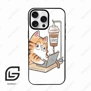 قاب گوشی آیفون 16 پرو Iphone 16 Pro  طرح گربه کد 2617