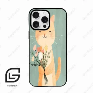 قاب گوشی آیفون 16 پرو Iphone 16 Pro  طرح گربه کد 2619