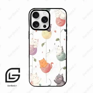 قاب گوشی آیفون 16 پرو Iphone 16 Pro  طرح گربه کد 2633