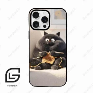 قاب گوشی آیفون 16 پرو Iphone 16 Pro  طرح گربه کد 2639