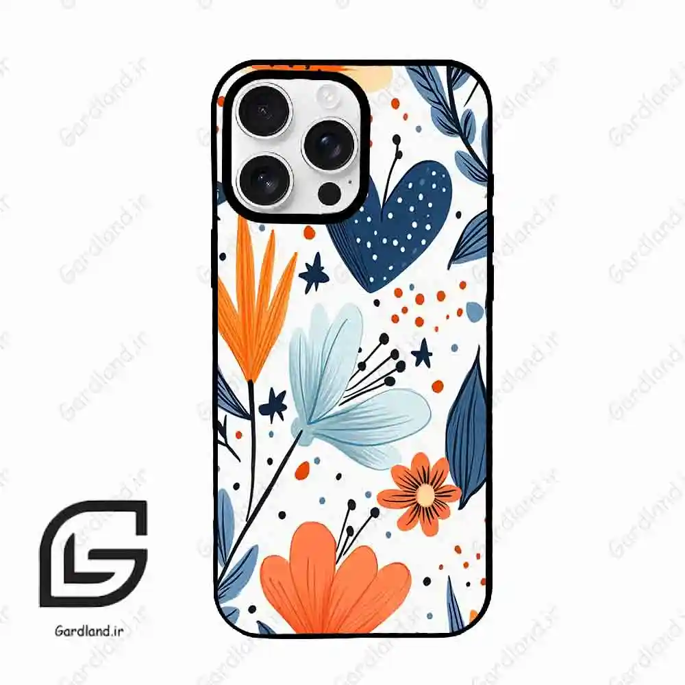 قاب گوشی آیفون 16 پرو Iphone 16 Pro طرح گل کد 2686