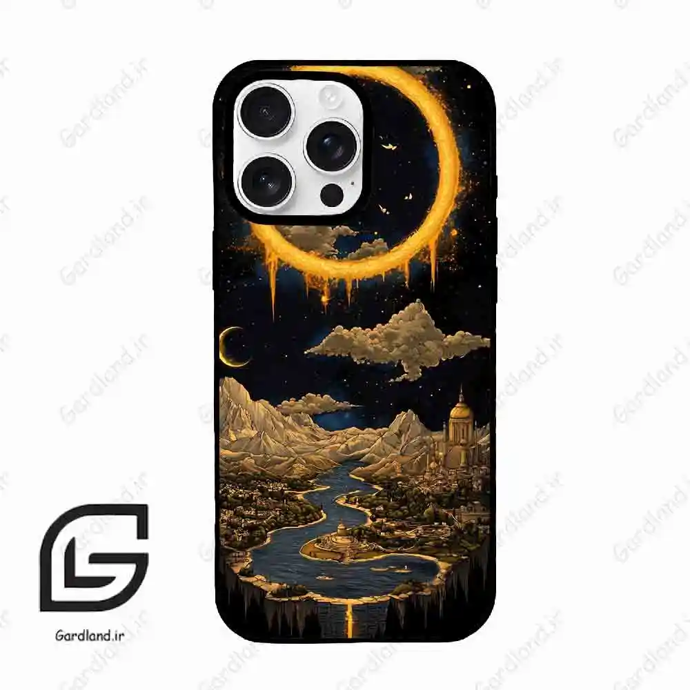 قاب گوشی آیفون 16 پرو Iphone 16 Pro طرح شب کد 2692