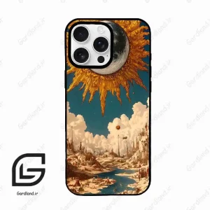 قاب گوشی آیفون 16 پرو Iphone 16 Pro  طرح خورشید کد 2694