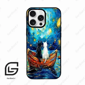 قاب گوشی آیفون 16 پرو Iphone 16 Pro  طرح گربه کد 2727