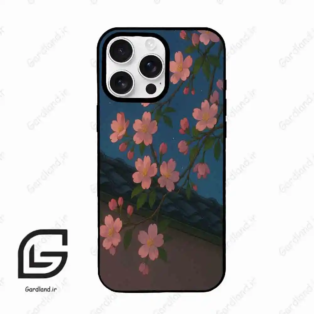 قاب گوشی آیفون 16 پرو Iphone 16 Pro طرح شکوفه کد 2737