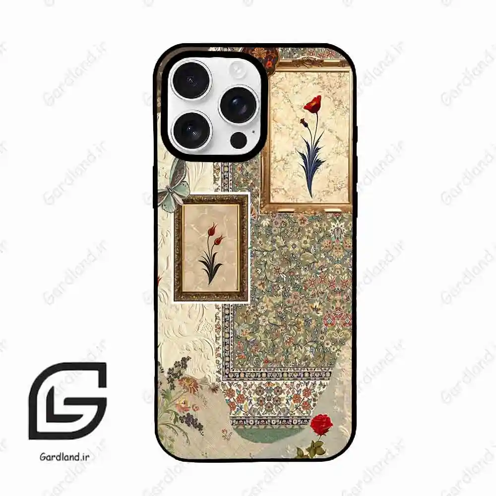 قاب گوشی آیفون 16 پرو Iphone 16 Pro طرح گل کد 2768