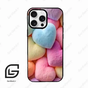 قاب گوشی آیفون 16 پرو Iphone 16 Pro  طرح قلبی کد 2782