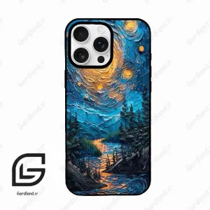 قاب گوشی آیفون 16 پرو Iphone 16 Pro  طرح ابرنگ کد 2792