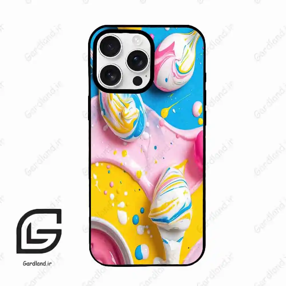 قاب گوشی آیفون 16 پرو Iphone 16 Pro طرح رنگارنگ کد 2793