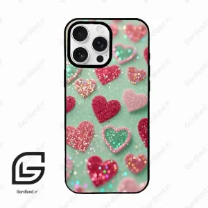 قاب گوشی آیفون 16 پرو Iphone 16 Pro  طرح قلب کد 2812