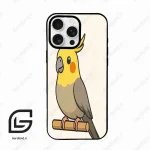 قاب گوشی آیفون 16 پرو Iphone 16 Pro  طرح پرنده کد 2854
