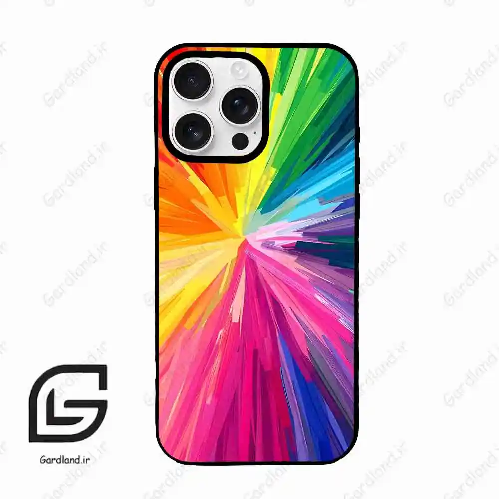 قاب گوشی آیفون 16 پرو Iphone 16 Pro طرح رنگارنگ کد 2877