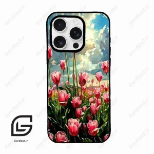 قاب گوشی آیفون 16 پرومکس Iphone 16 Pro Max  طرح گل کد 2055