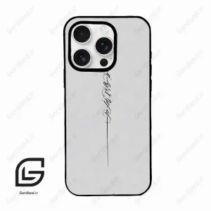قاب گوشی آیفون 16 پرومکس Iphone 16 Pro Max  طرح نوشته کد 2065