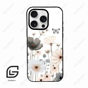 قاب گوشی آیفون 16 پرومکس Iphone 16 Pro Max  طرح گل کد 2081