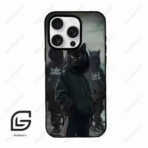قاب گوشی آیفون 16 پرومکس Iphone 16 Pro Max  طرح گربه کد 2091