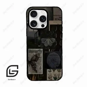 قاب گوشی آیفون 16 پرومکس Iphone 16 Pro Max  طرح پروانه کد 2096