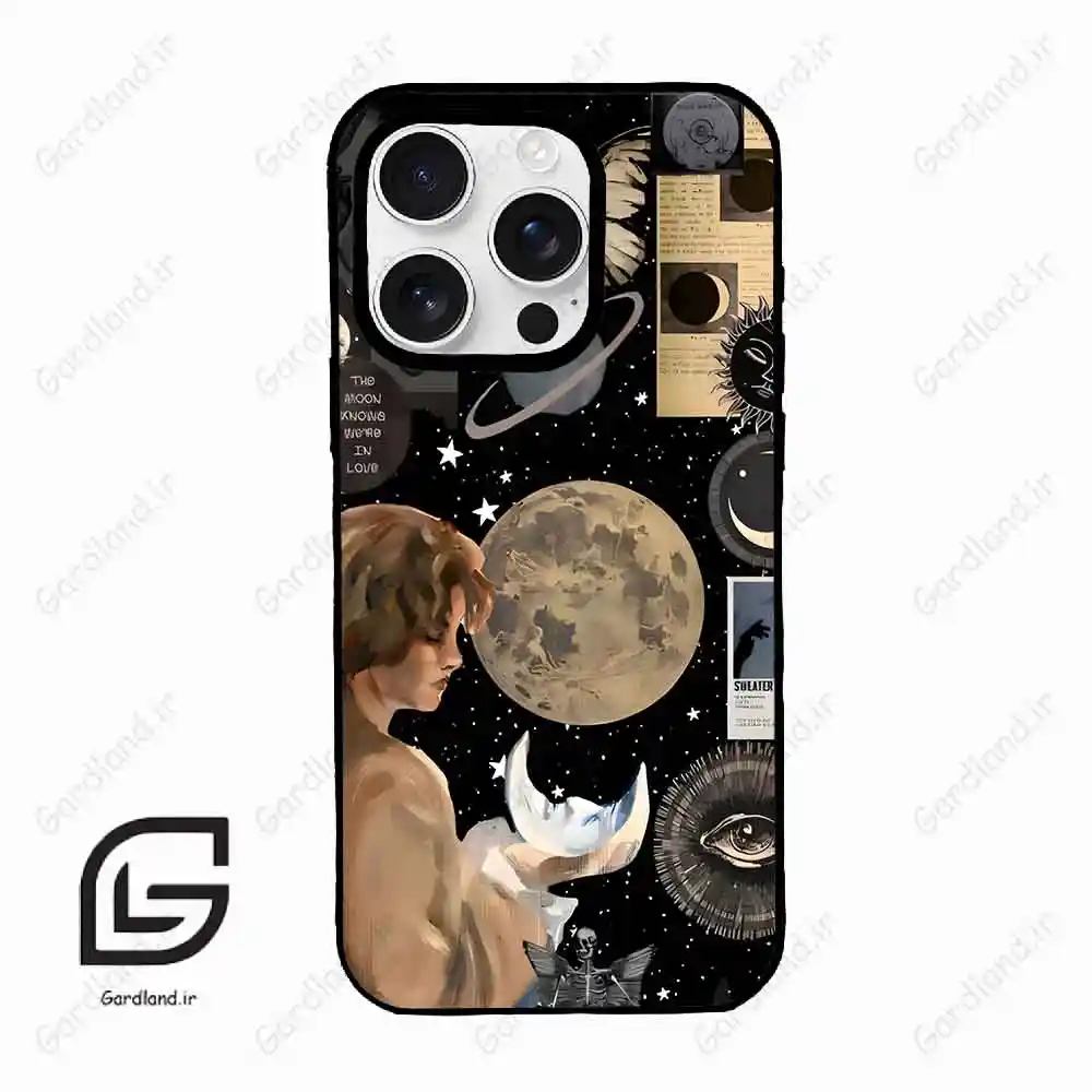 قاب گوشی آیفون 16 پرومکس Iphone 16 Pro Max طرح دخترانه کد 2111