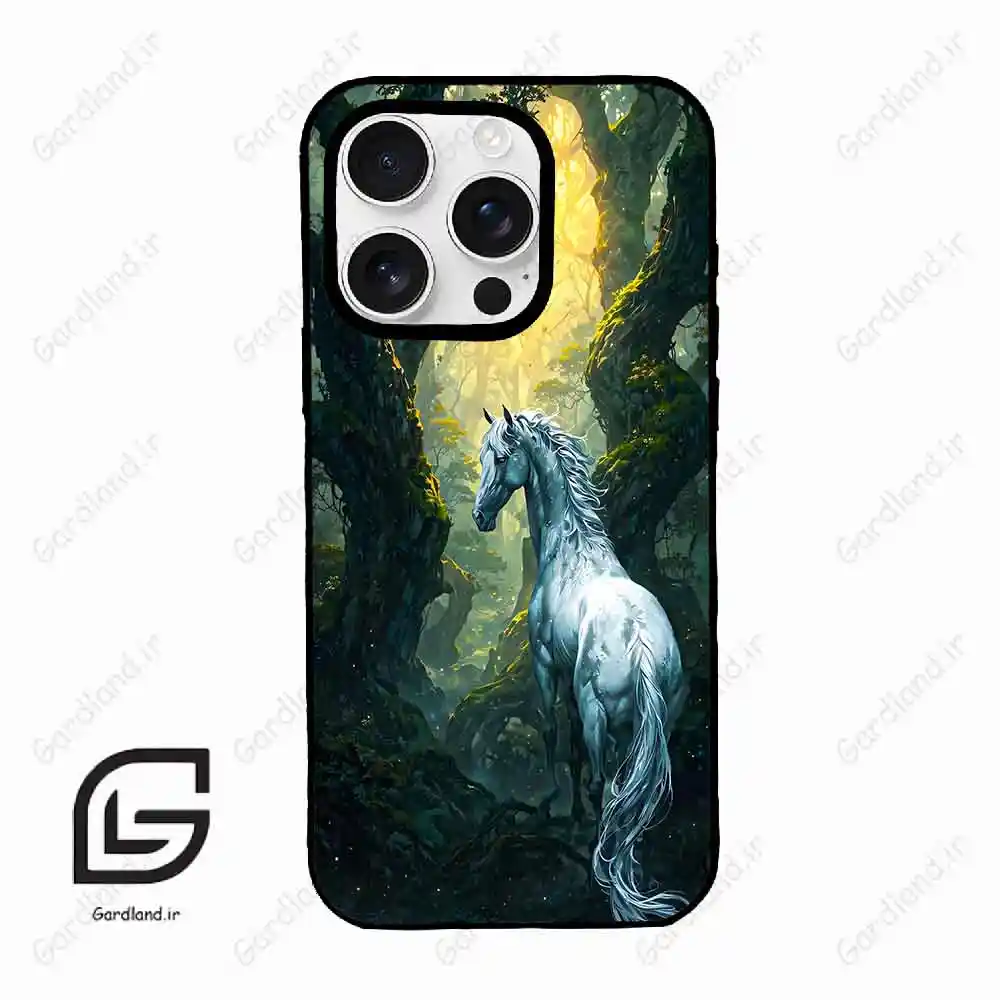قاب گوشی آیفون 16 پرومکس Iphone 16 Pro Max طرح اسب کد 2176