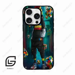 قاب گوشی آیفون 16 پرومکس Iphone 16 Pro Max  طرح مکعب کد 2229