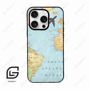 قاب گوشی آیفون 16 پرومکس Iphone 16 Pro Max  طرح نقشه کد 2243