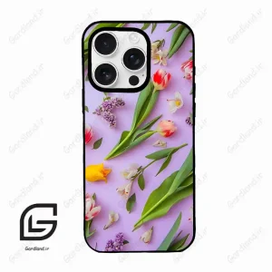 قاب گوشی آیفون 16 پرومکس Iphone 16 Pro Max  طرح گل کد 2320