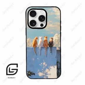 قاب گوشی آیفون 16 پرومکس Iphone 16 Pro Max  طرح گربه کد 2367