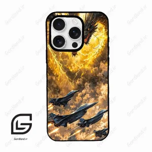 قاب گوشی آیفون 16 پرومکس Iphone 16 Pro Max  طرح گودزیلا کد 2377