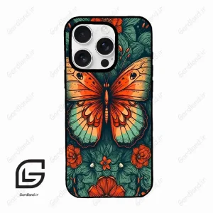 قاب گوشی آیفون 16 پرومکس Iphone 16 Pro Max  طرح پروانه کد 2421