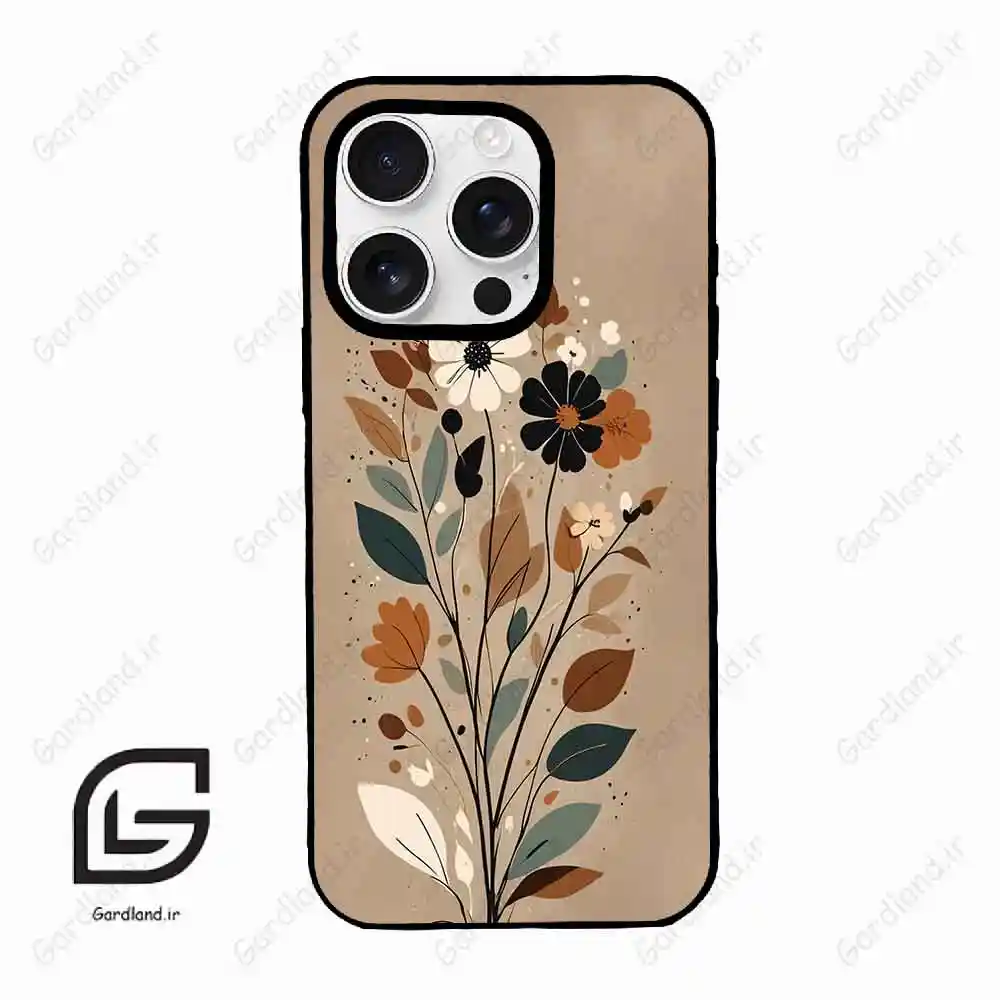 قاب گوشی آیفون 16 پرومکس Iphone 16 Pro Max طرح گل کد 2436