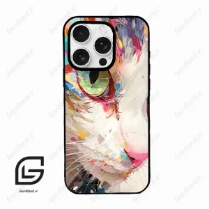 قاب گوشی آیفون 16 پرومکس Iphone 16 Pro Max  طرح گربه کد 2437