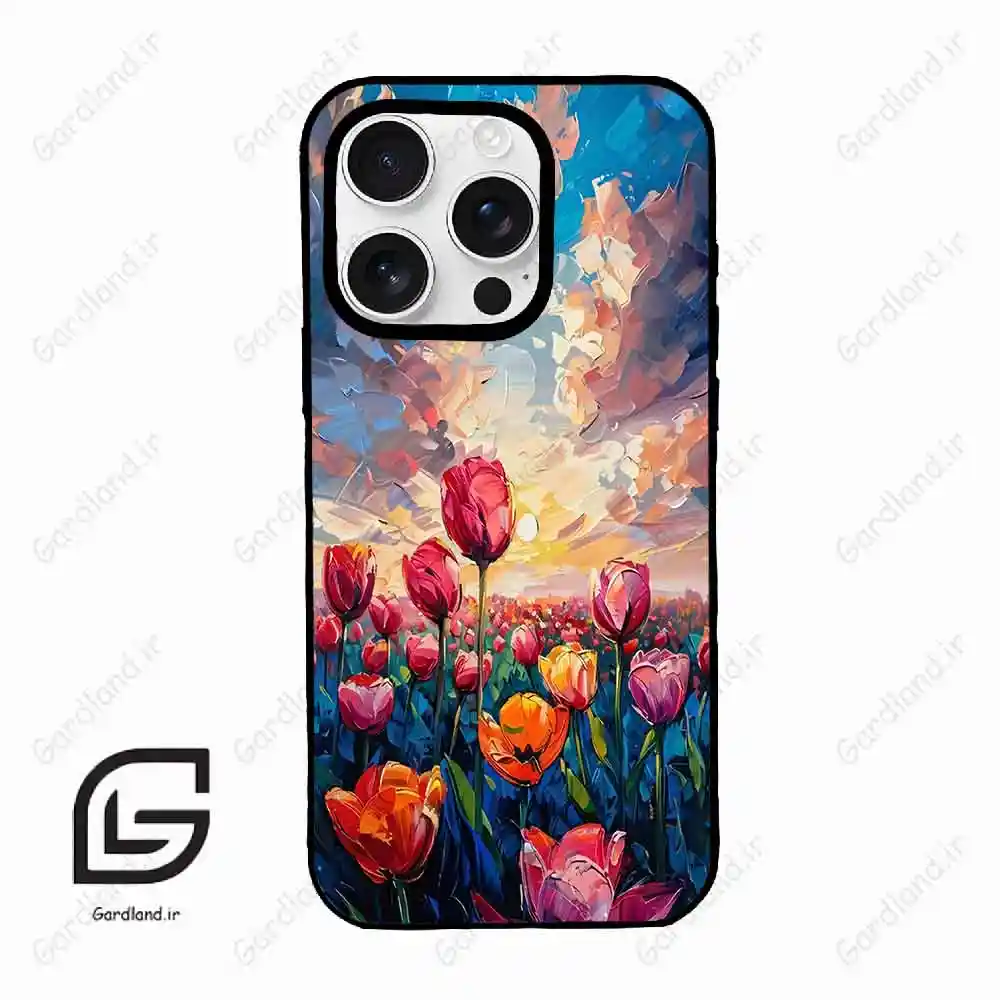 قاب گوشی آیفون 16 پرومکس Iphone 16 Pro Max طرح گل کد 2466