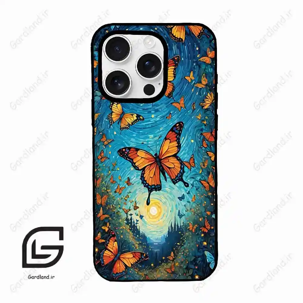 قاب گوشی آیفون 16 پرومکس Iphone 16 Pro Max طرح پروانه کد 2479