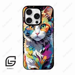 قاب گوشی آیفون 16 پرومکس Iphone 16 Pro Max  طرح گربه کد 2483