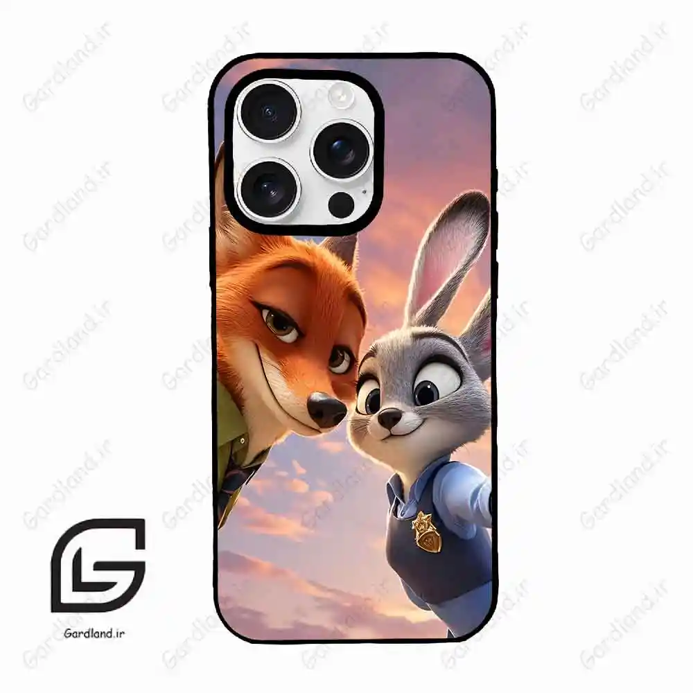 قاب گوشی آیفون 16 پرومکس Iphone 16 Pro Max طرح زوتوپیا کد 2495