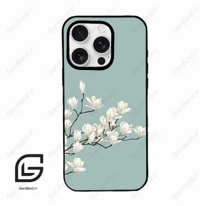 قاب گوشی آیفون 16 پرومکس Iphone 16 Pro Max  طرح شکوفه کد 2523