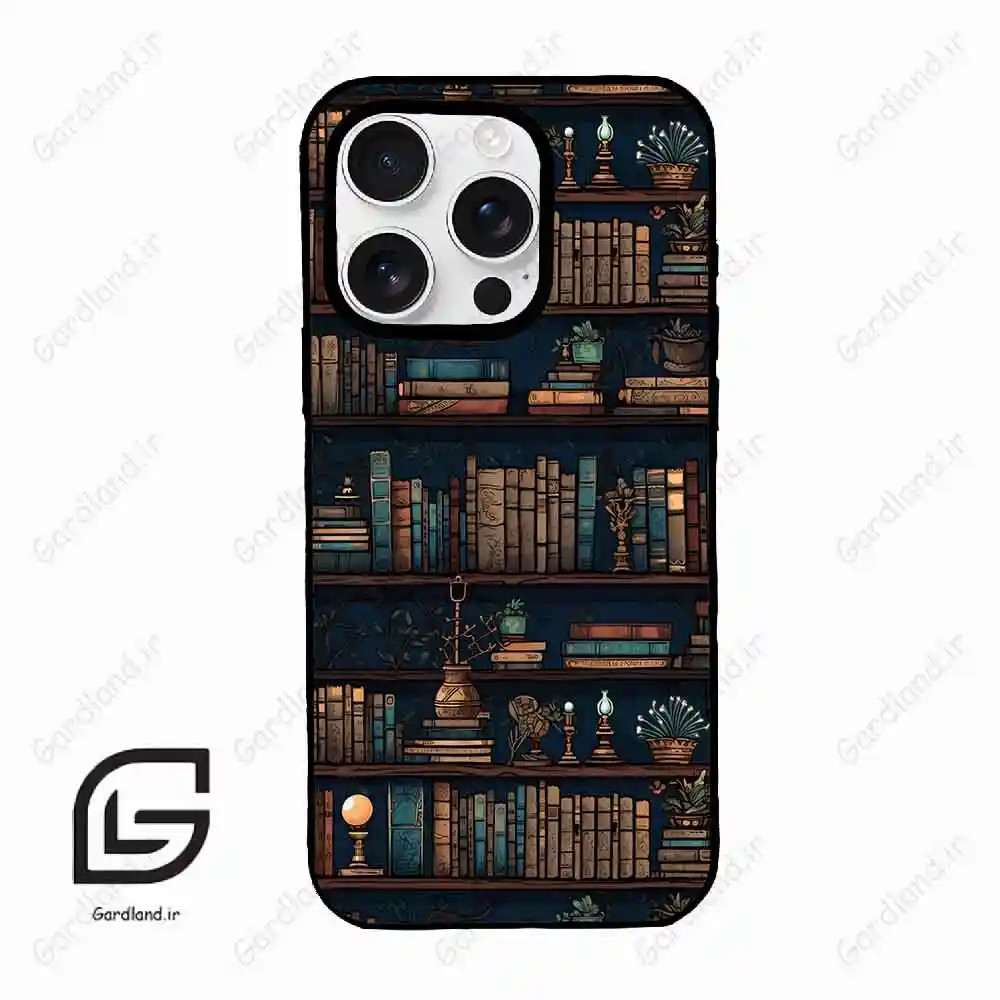 قاب گوشی آیفون 16 پرومکس Iphone 16 Pro Max طرح کتابخانه کد 2536