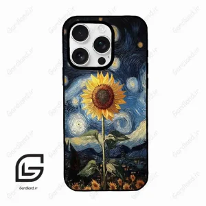 قاب گوشی آیفون 16 پرومکس Iphone 16 Pro Max  طرح افتابگردان کد 2652