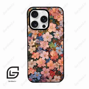 قاب گوشی آیفون 16 پرومکس Iphone 16 Pro Max  طرح گل کد 2719
